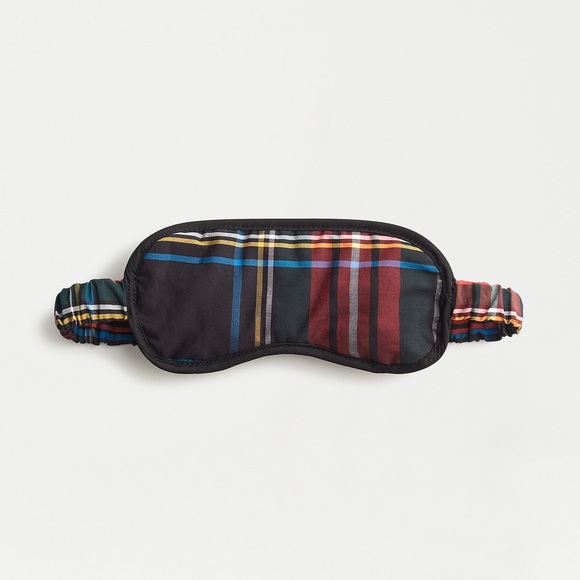 NWT J.Crew Stewart Tartan Sleep Mask - Picture 15 of 15